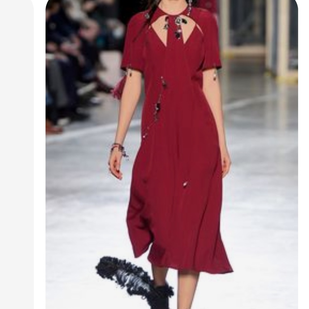 Christopher Kane Runway Charm Embellished Dress size 46